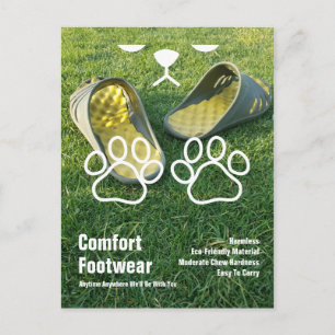 Comfort Footwear Postkarte