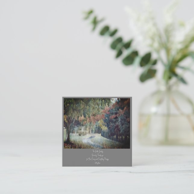 Comfort Gedicht für den Verlust von Tochter, Schwe Begleitkarte (Stehend Vorderseite)