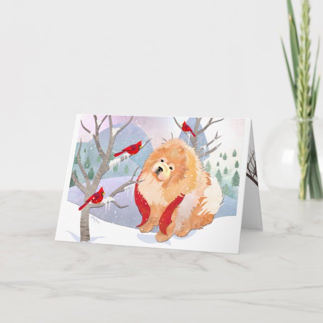 COMFORT & JOY Chow Art Cards Karte (Vorderseite)