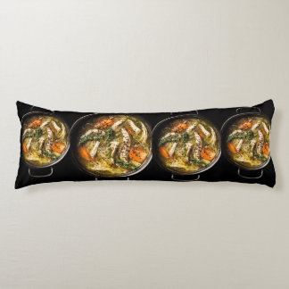 Comfort Kitchen Chicken Soup Body Pillow – Cozy Seitenschläferkissen