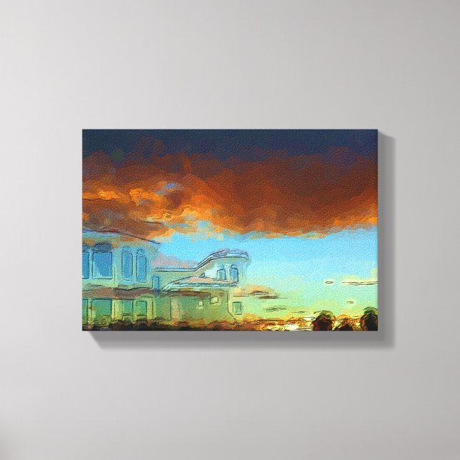 Comfort_Stretched Canvas Print Leinwanddruck (Vorderseite)