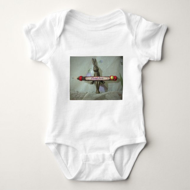Comfort zone Hakuna Matata Immer Liebe Geschenke f Baby Strampler (Vorderseite)