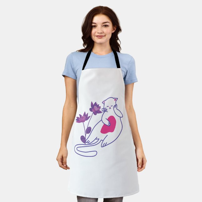 Comfortable & custom design cooking apron for both schürze (Getragen)