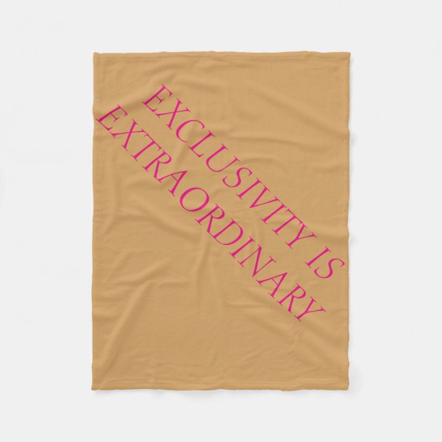 ComfortableFleece Decke (Vorderseite)