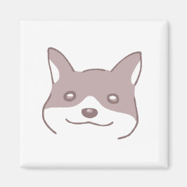 Comforting Dog - Hand-Drawn Charm マグネット Magnet