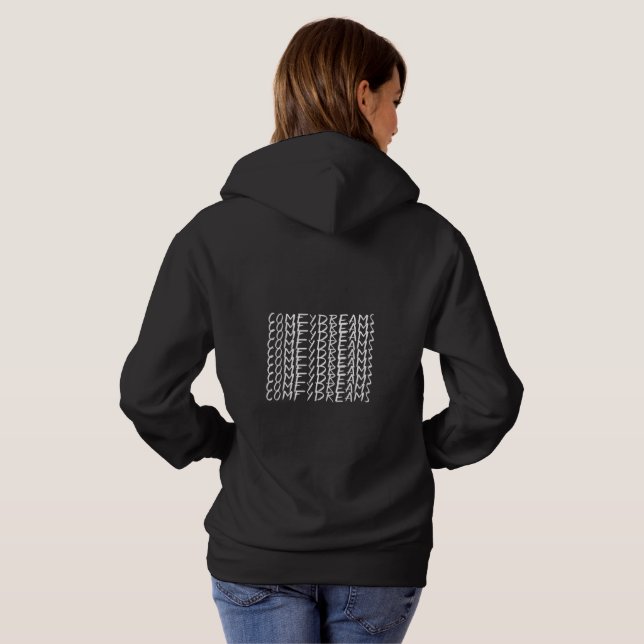 ComfyDreams Black Hoodie (Schwarz voll)