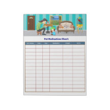 ComfyPaws Pet-Medikationstabelle