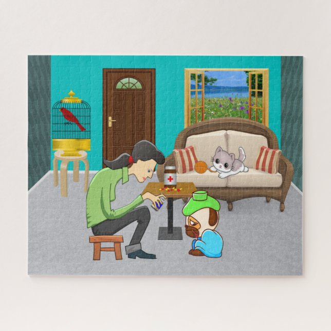 ComfyPaws Puzzle (Horizontal)