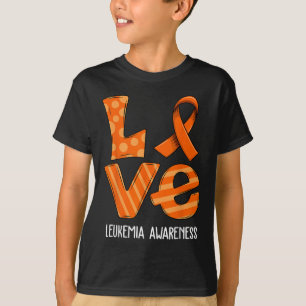 Comic-Band Liebe Leukämie-Bewusstsein T-Shirt