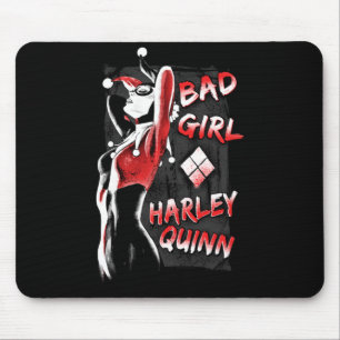 Comic-Book-Antiheldin schlechte Mädchenperformance Mousepad