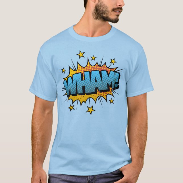 Comic-Book-Art-Wumm-Bubble T-Shirt (Vorderseite)