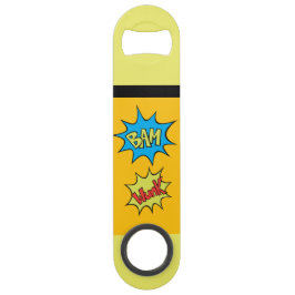 Comic Book "Bam" Ballon Speedflaschenöffner