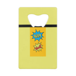 Comic Book "Bam" Ballon Speedflaschenöffner