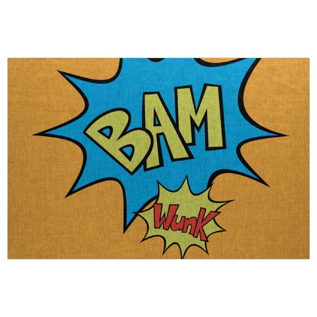Comic Book "Bam" Ballon Stoff (Yard (91,4 cm))