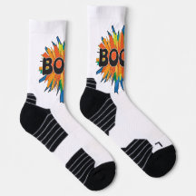 Comic Book Boom Pop Art Athletik-Socken