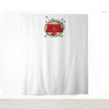 Comic Book Bubble Wedding Erinnerungen Foto Hinter