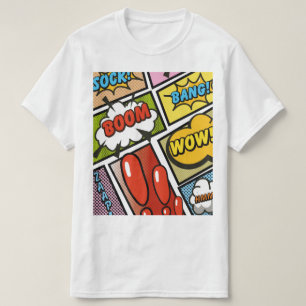 Comic-Book Cartoon-Schriftarten! T-Shirt