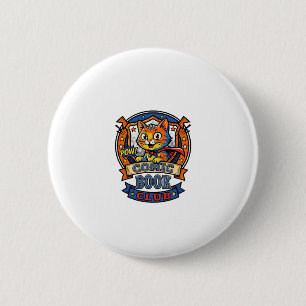Comic Book Cat Cat Mom Geschenkidee - Comic Book C Button