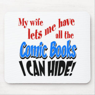 Comic Book Collections Mousepad