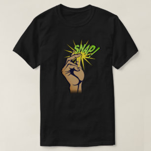 Comic-Book-Fingerschnippen T-Shirt