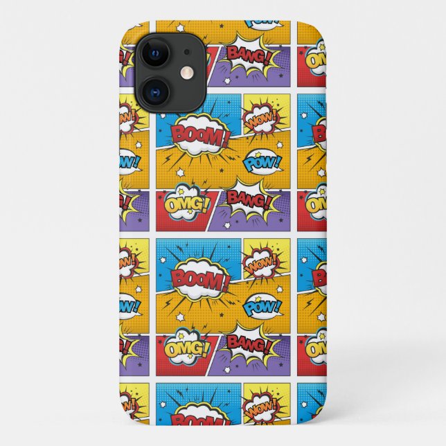 Comic Book Fun iPhone / iPad-Hülle Case-Mate iPhone Hülle (Rückseite)