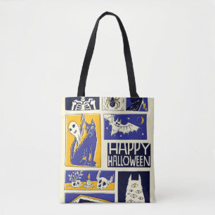 Comic Book Halloween Illustration