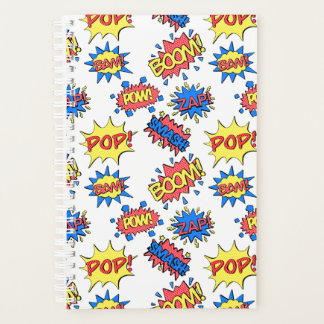 Comic Book Heroes Planner Planer