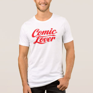 Comic-Book-Liebhaber Fettes Design 4 Tri-Blend Shirt