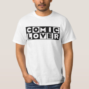 Comic-Book-Liebhaber-Kühnes-Design T-Shirt