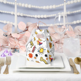 Comic Book Pattern Geschenkschachtel