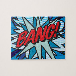 Comic Book Pop Art BANG Puzzle