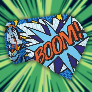 Comic-Book-Pop-Art-BOOM-Superheld Krawatte