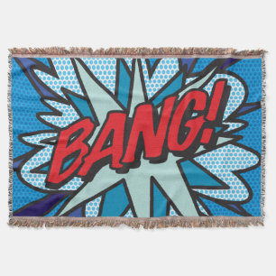 Comic Book Pop Art KNALL Decke