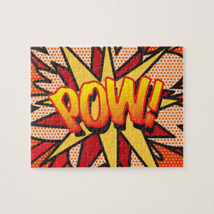 Comic Book Pop Art POW Puzzle