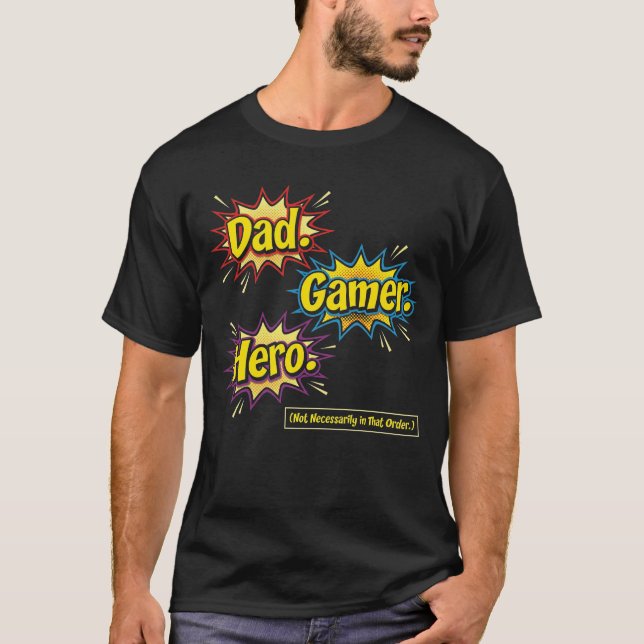 Comic-Book-Pop-Art T-Shirt (Vorderseite)