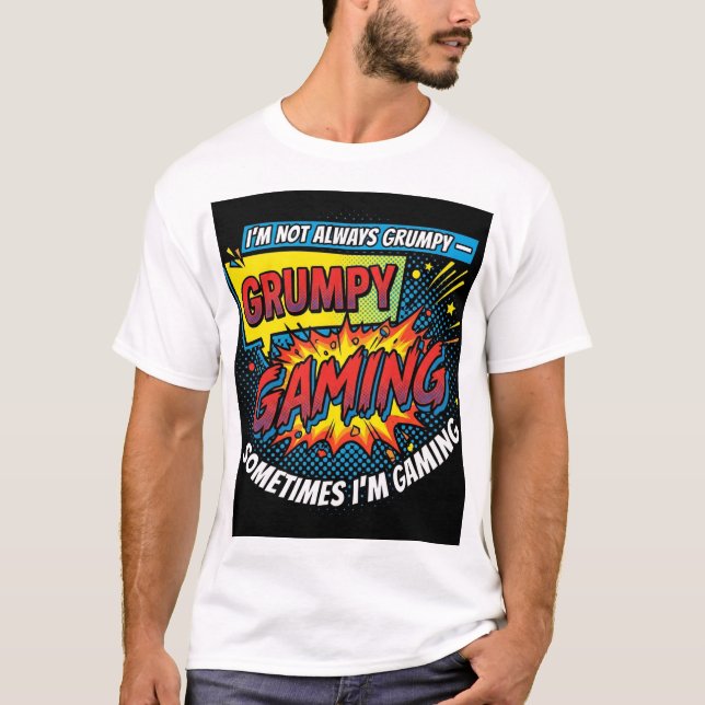 Comic Book Pop Art T-Shirt (Vorderseite)