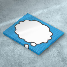 Comic Book Pop Art Think Bubble Post-it Klebezettel
