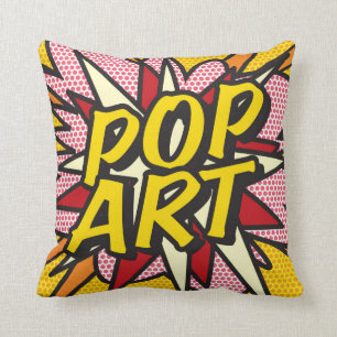 Comic Book POP ART WHAM! Kissen