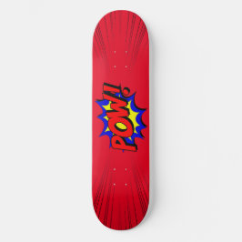 Comic Book Skateboard Deck