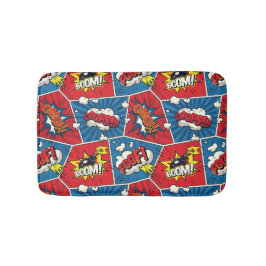 Comic Book Speech Bubble Bath Mat Badematte