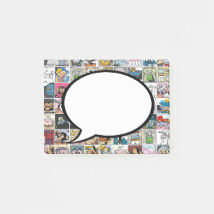 Comic Book Speech Bubble My Message Post-it-Notes Post-it Klebezettel