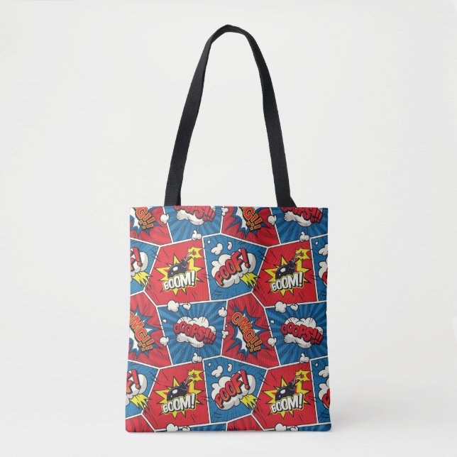 Comic Book Speech Buble Tasche (Vorderseite)