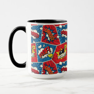 Comic Book Speech Buble Tasse