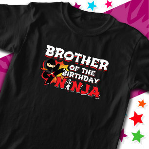 Comic Book Style Party Bruder von Birthday Ninja T-Shirt