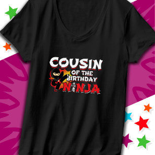 Comic Book Style Party Cousin zum Geburtstag Ninja T-Shirt