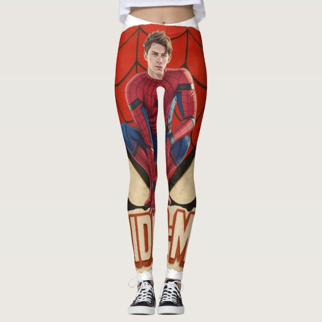 Comic-Book-Superheld Leggings (Vorderseite)