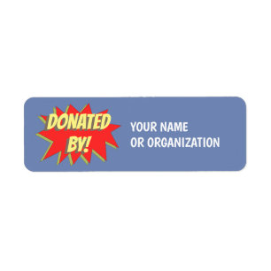 Comic Book Superhero Spendensticker