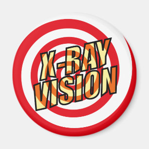 Comic Book X-RAY VISION Magnet