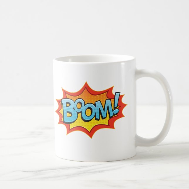 Comic Boom! Kaffeetasse (Rechts)