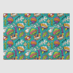 Comic Bubbles Seidenpapier